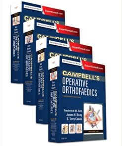 Campbell’s Operative Orthopaedics, 4-Volume Set, 13e-Original PDF
