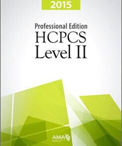 HCPCS 2015 Level II Professional Edition