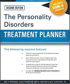 The Personality Disorders Treatment Planner: Includes Dsm-5 Updates, 2nd Edition