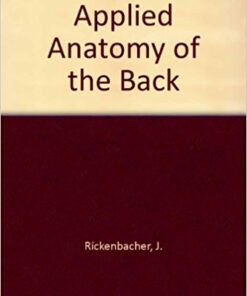 Applied Anatomy of the Back 1st Edition PDF