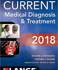 CURRENT Medical Diagnosis and Treatment 2018, 57th Edition  PDF Original Free download
