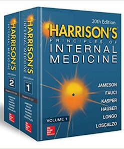 Harrison's Principles of Internal Medicine, Twentieth Edition (Vol.1 & Vol.2) , 2018 PDF