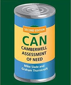 Camberwell Assessment of Need (CAN) 2nd Edition PDF