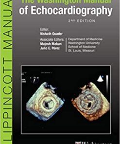 The Washington Manual of Echocardiography Second Edition PDF