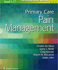 Primary Care Pain Management 1st Edition PDF