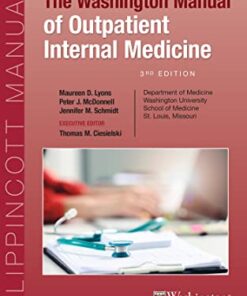 The Washington Manual of Outpatient Internal Medicine Third Edition PDF