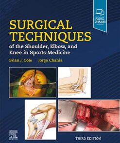 Surgical Techniques of the Shoulder, Elbow, and Knee in Sports Medicine 3rd Edition PDF Original