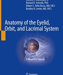 Anatomy of the Eyelid, Orbit, and Lacrimal System: A Dissection Manual 1st ed. 2022 Edition PDF Original
