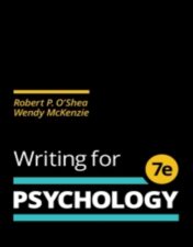 Writing for Psychology, 7th Edition 2021 High Quality Image PDF