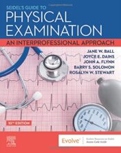 Seidel's Guide to Physical Examination: An Interprofessional Approach, 10th edition (True PDF