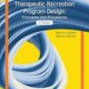 Therapeutic Recreation Program Design: Principles and Procedures, 6th Edition 2021 High Quality Image PDF