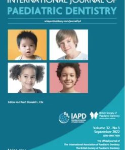 International Journal of Paediatric Dentistry
