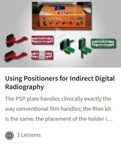 Using Positioners for Indirect Digital Radiography