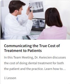 Communicating the True Cost of Treatment to Patients