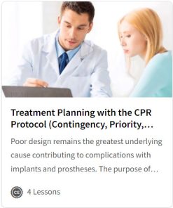 Treatment Planning with the CPR Protocol