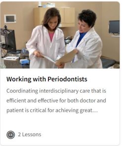 Working with Periodontists