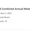 Southwest Society of Oral and Maxillofacial Surgeons Combined Annual Meeting