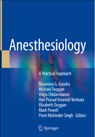 Anesthesiology Textbooks