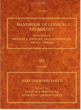 Sleep Disorders Part II, Volume 99