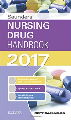 Saunders Nursing Drug Handbook 2017, 1e