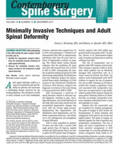 Contemporary Spine Surgery 2017