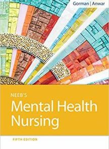 Neeb’s Mental Health Nursing 5th Edition PDF