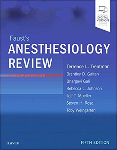Faust's Anesthesiology Review 5th Edition PDF