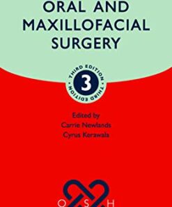 Oral and Maxillofacial Surgery (Oxford Specialist Handbooks in Surgery) PDF