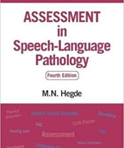 Hegde’s PocketGuide to Assessment in Speech-Language Pathology 4th Edition (Original PDF From Publisher)