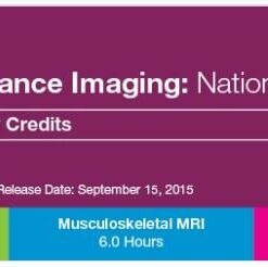 2015 MRI National Symposium: Musculoskeletal MRI - A Video CME Teaching Activity