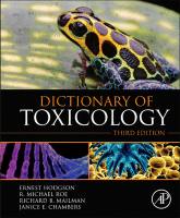 Dictionary of Toxicology 2015 original pdf
