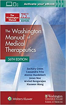 The Washington Manual of Medical Therapeutics, 36th Edition (Original PDF from Publisher)