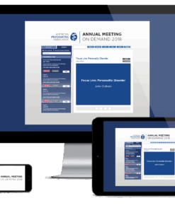 APA (American Psychiatric Association) Annual Meeting on Demand 2018 (Videos)