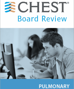 Chestnet pulmonary board review on demand 2021 audio video bundle cme videos