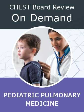 Chestnet Pediatric Pulmonary Board Review On Demand 2022 (CME VIDEOS)
