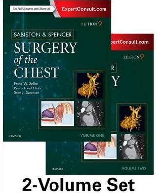 Sabiston and Spencer Surgery of the Chest: 2-Volume Set, 9th Edition – Original PDF