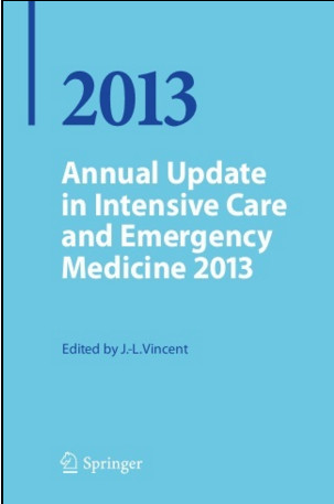 Annual Update in Intensive Care and Emergency Medicine 2013 Annual Update in Intensive Care and Emergency Medicine 2013