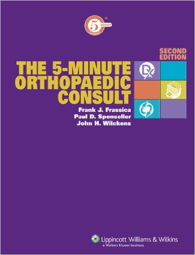 The 5-Minute Orthopaedic Consult The 5-Minute Orthopaedic Consult