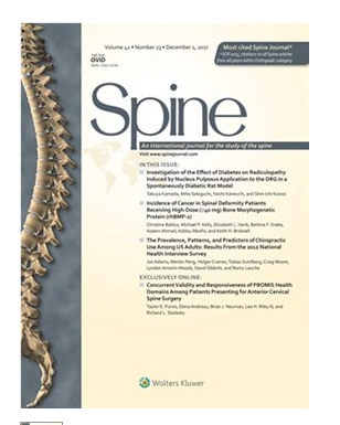 Spine – An International Journal for the Study of the Spine 2017 Spine – An International Journal for the Study of the Spine 2017