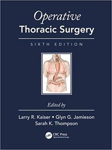 Operative Thoracic Surgery 6th Edition PDF