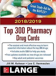 McGraw-Hill’s 2018/2019 Top 300 Pharmacy Drug Cards 4th