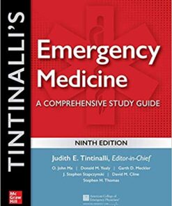 Tintinalli’s Emergency Medicine: A Comprehensive Study Guide, 9th edition 9th Edition PDF
