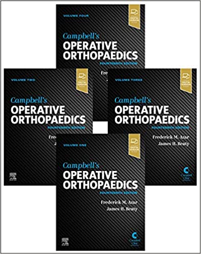 Campbell’s Operative Orthopaedics, 4-Volume Set 14th Edition PDF & Video Campbell’s Operative Orthopaedics, 4-Volume Set 14th Edition PDF & Video