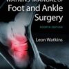 Watkins’ Manual of Foot and Ankle Medicine and Surgery Fourth Edition PDF