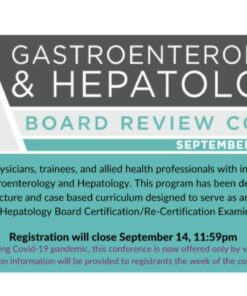 Baylor College of Medicine Annual GI and Hepatology Board Review Course 2021