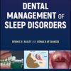 Dental Management of Sleep Disorders 2nd Edition PDF Original Dental Management of Sleep Disorders 2nd Edition PDF Original