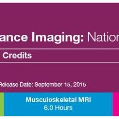 2015 MRI National Symposium: Musculoskeletal MRI – A Video CME Teaching Activity
