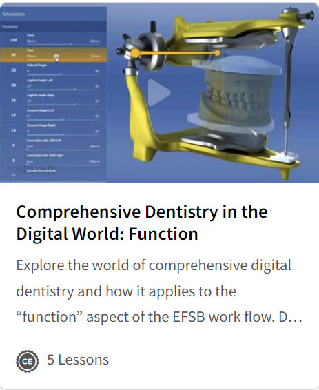 Comprehensive Dentistry in the Digital World: Function