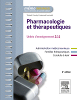 Pharmacologie et thérapeutiques UE 2.11 – Semestres 1, 3 et 5 2015 Original pdf
