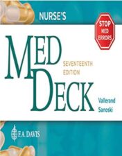 Nurse’s Med Deck, 17th Edition 2020 Original PDF Nurse’s Med Deck, 17th Edition 2020 Original PDF
